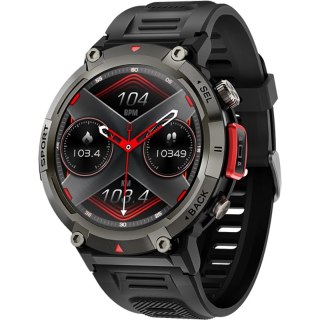 Smartwatch VELTORI VT140-1 Czarny Pasek Silikonowy