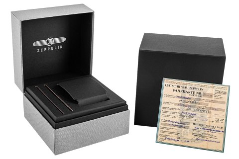 Zegarek Męski ZEPPELIN 100 Yahre 8680-3 + BOX