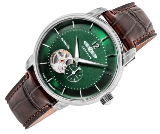 Zegarek Męski ZEPPELIN LZ120 Open Heart Automatic 8166-4 + BOX