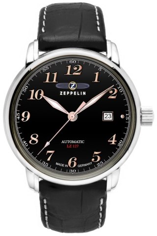 Zegarek Męski ZEPPELIN LZ127 Graf Zeppelin Automatik 7656-2 + BOX
