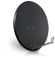CZASZA ANTENA 80 CM CIEMNA (ASC-800TA-C); 21467
