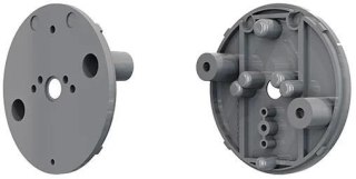 SATEL BE WAVE Wkładka do mocowania czujek Outdoor Curtain Detector - szary BRACKET E-2A GY ABAX2
