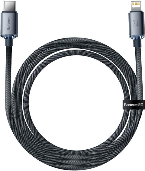 KABEL USB-C / Lightning iPhone Baseus Crystal CAJY000201 1.2m 20W OPLOT PREMIUM