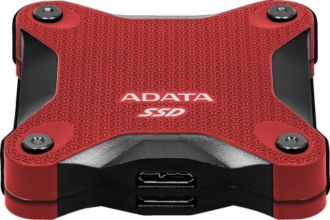 Dysk Zewnętrzny SSD Adata SD620 512GB czerwony