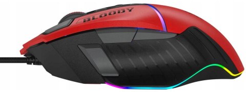 Mysz komputerowa A4tech Bloody W95 Max USB Sports Red