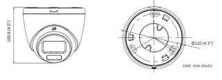 Kamera IP HIKVISION DS-2CD1063G2-LIU(2.8mm)