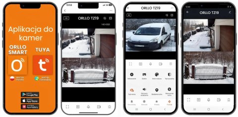 Kamera IP Orllo TZ19 DUAL 4MP+4MP Wi-Fi 4K AI