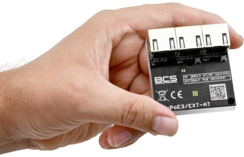 Switch POE BCS POWER BCS-xPoE3/EXT-AT