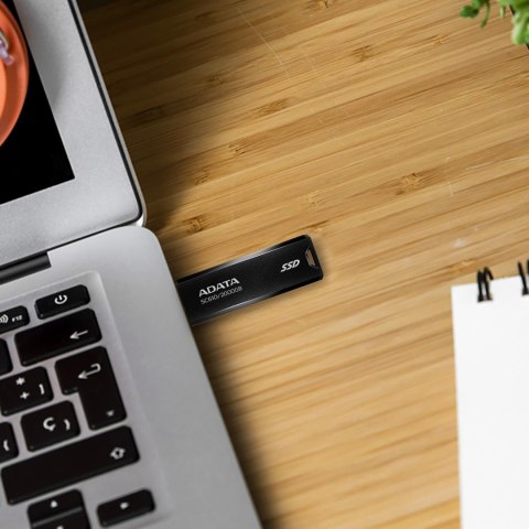 Dysk zewnętrzny SSD Adata SC610 500GB USB3.2A czarny