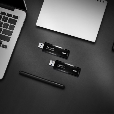 Dysk zewnętrzny SSD Adata SC610 500GB USB3.2A czarny