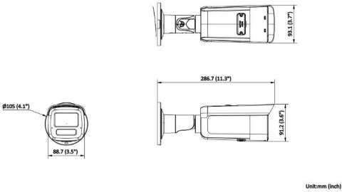 KAMERA IP HIKVISION DS-2CD2T83G2-2LI(2.8mm)