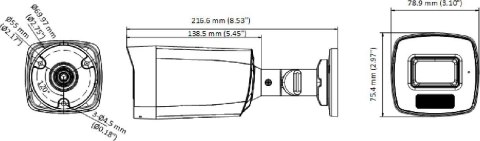 Kamera 4w1 Hikvision DS-2CE17U0T-LF(2.8mm)(O-STD)