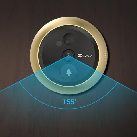 Kamera IP Ezviz wizjer DP2C złoty