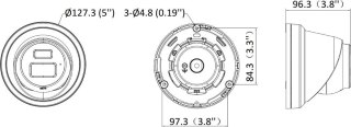 Kamera IP Hikvision DS-2CD2363G2-LI2U(2.8mm)(BLACK)