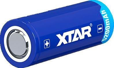 Akumulator 26650 Li-Ion 3,7V Xtar 5200mAh (1 szt.) z zabezpieczeniem