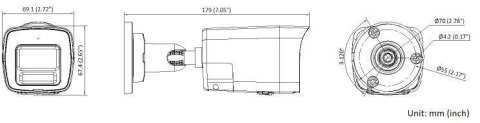 KAMERA IP HIKVISION DS-2CD1083G2-LIUF/SL 2.8mm PL