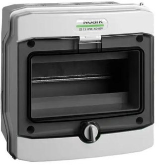 PLASTIKOWA OBUDOWA INSTALACYJNA Natynkowa IP65 1X8 modułów. PHS 8T NOARK 101493