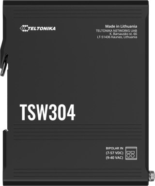 Teltonika TSW304 switch przemysłowy 4xGE (TSW304000000) DIN
