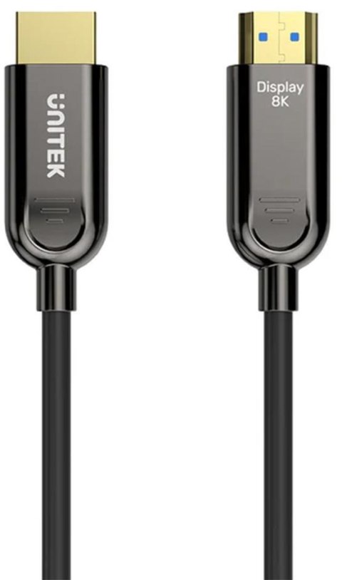 Unitek Kabel optyczny HDMI 2.1 AOC 8K 120Hz 20m