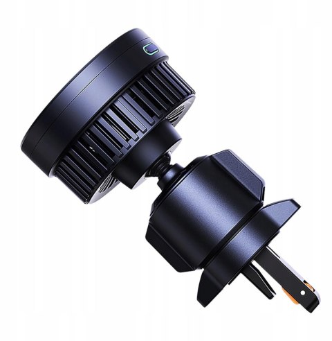 UCHWYT SAMOCHODOWY ŁADOWARKA INDUKCYJNA Baseus MagPro BS-CW04 Qi 2.0 15W MagSafe NA KRATKĘ CZARNY