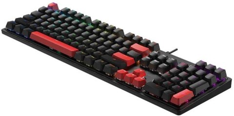 Klawiatura mechaniczna A4TECH BLOODY S520N Fire Black (BLMS RED Plus Switch)