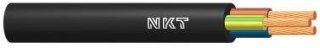 Przewód elektryczny linka H03VV-F OMY 2x1mm2 300V NKT biały 100m