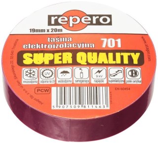 TAŚMA IZOLACYJNA REPERO 701 FIOLETOWA 19MMX20M