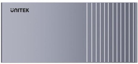 Unitek Potrójna stacja dokująca USB4 40Gb/s,zasilacz 120W
