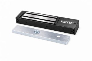 Zwora elektromagnetyczna HARTTE MG280SR-BK 280kg czarna z monitoringiem i sygnalizacją