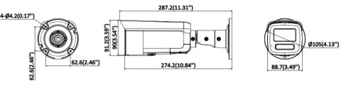 Kamera IP Hikvision 16MP DS-2CD2T166G3-IS2UY/SL(2.8mm)(eF)