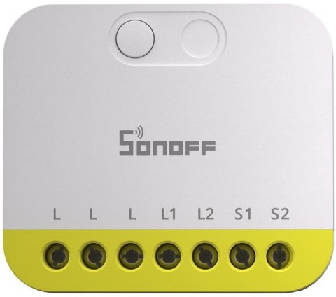 Dwukanałowy mini przełącznik bez N Sonoff MINI-ZB2GS-L ZigBee