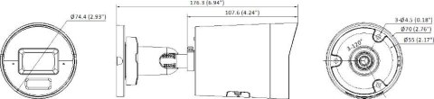 Kamera IP Hikvision 12MP DS-2CD20126G3-IUY/SL(2.8mm)(eF) BLACK