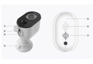 Kamera IP Reolink Argus Series B310 3MP Wi-Fi bateryjna