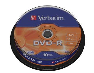 Płyty DVD-R Verbatim AZO (10szt)