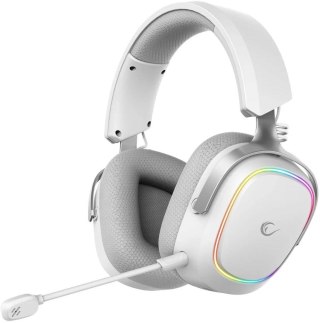 Słuchawki Rampage RETSU Słuchawki bezprzewodowe nauszne BT 2.4G RGB białe