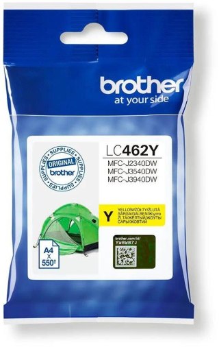 Tusz Brother LC-462 yellow