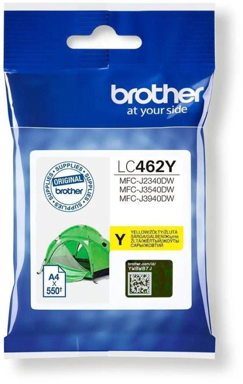 Tusz Brother LC-462 yellow