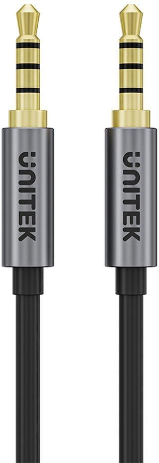 Unitek Adapter AUX 3,5 mm jack (męski-męski) 1m