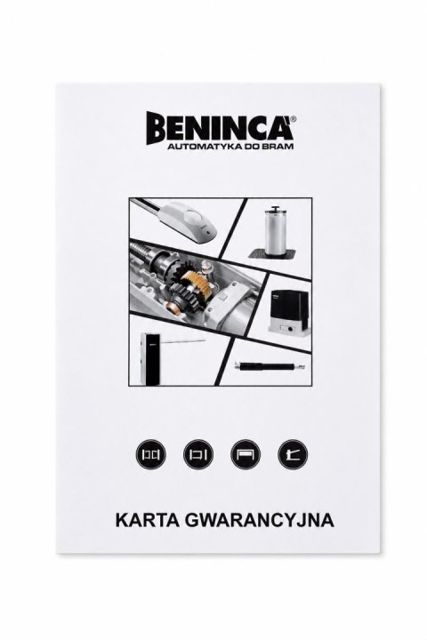 Zestaw Beninca KWOLF424.P2 24V do 450kg bram przesuwnych