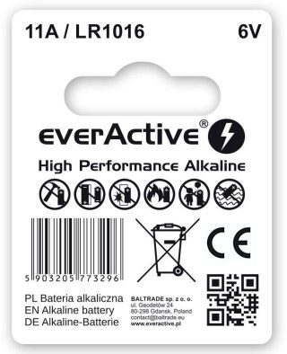 Bateria 11A / LR1016 / MN11 everActive 6V (blister 1 szt.)