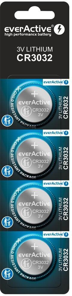 Bateria CR3032 everActive (blister 4 szt.)