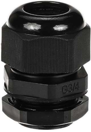 Dławnica dławik G3/4-BLACK IP68 3/4 "