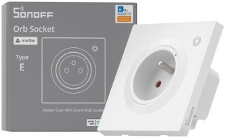 Inteligentne gniazdko ścienne Sonoff WS01TPE-E WiFi (typ E)