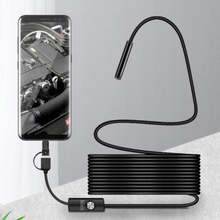 Kamera Inspekcyjna Warsztatowa Endoskop do Telefonu Android Rur USB-C 3,5m Zenwire AN100