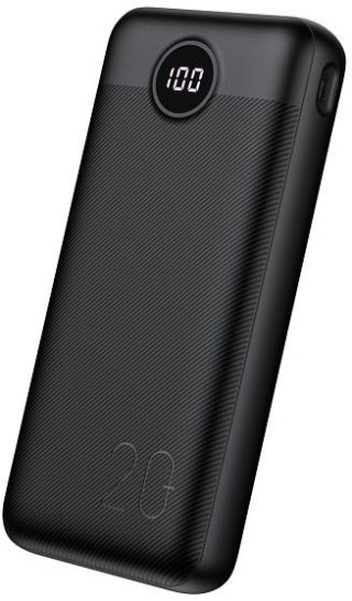 Powerbank Veger 20000 mAh 20 W PD QC 3.0 2x USB-A USB-C czarny
