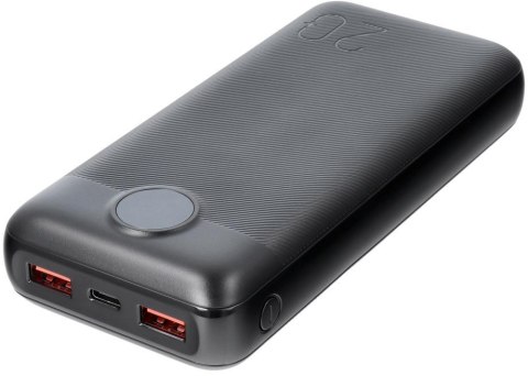 Powerbank Veger 20000 mAh 20 W PD QC 3.0 2x USB-A USB-C czarny