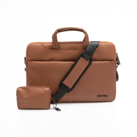 TORBA NA LAPTOP 15,6" Forcell F-Protect URBAN STYLE brązowa