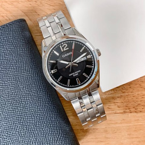ZEGAREK MĘSKI CASIO MTP-1335D-1AV (zd026a) + BOX