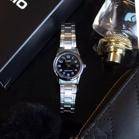 ZEGAREK DAMSKI CASIO LTP-V001D-1B (zd589b) + BOX