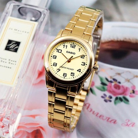 ZEGAREK DAMSKI CASIO LTP-V001G-9B (zd589c) + BOX